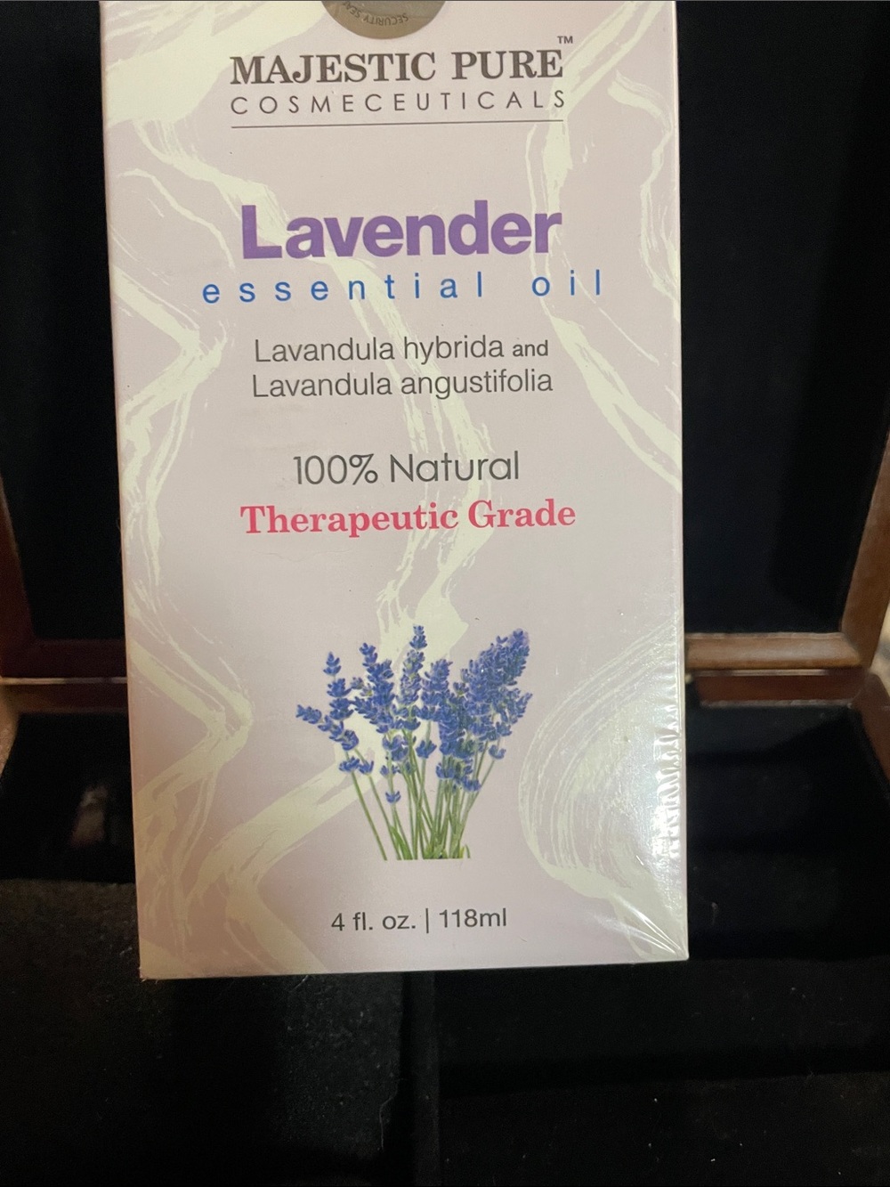Majestic Lavender Essential Oil Body Moisturizer - Purple & Green